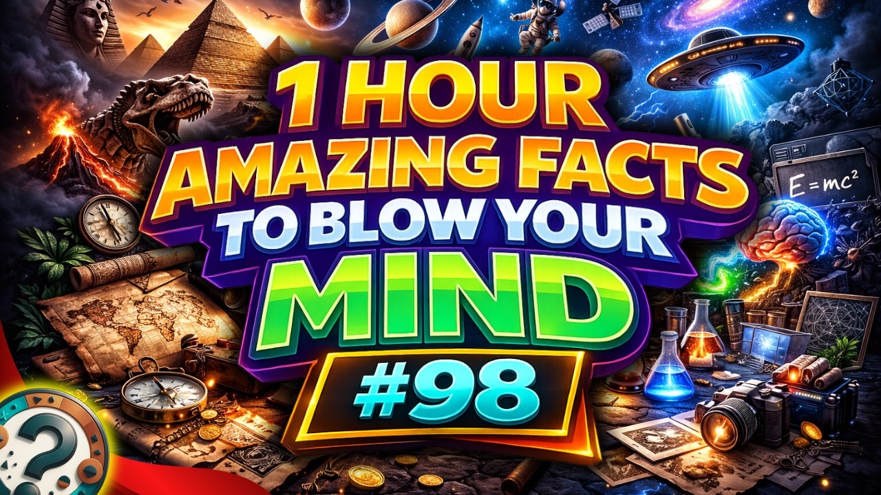 1 HOUR OF #mindblowing FACTS You DIDN'T KNOW [98]