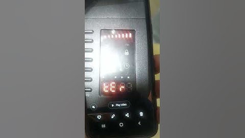 ifb top load tEr error code