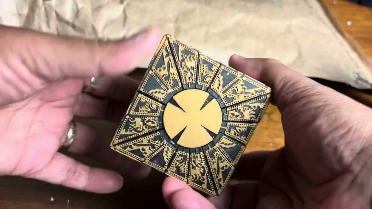 Unboxing the Hellraiser puzzle box configuration box ￼