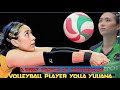 Profile of professional volleyball player yolla yuliana