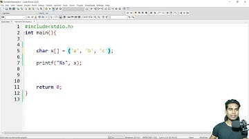 Part-8: character array and string in c programming | c programming bangla tutorial