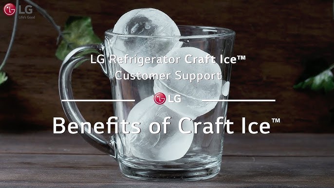 LG InstaView with Craft Ice 