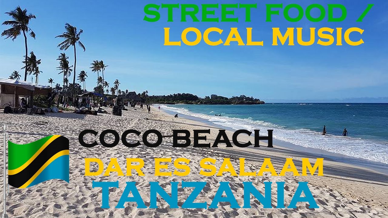 TRYING STREET FOOD AND ENJOYING SWAHILI MUSIC AT COCO BEACH IN DAR ES