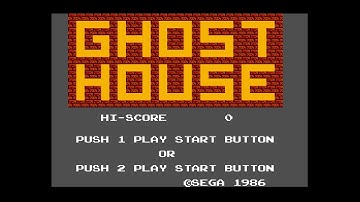 Sega Master System - Ghost House