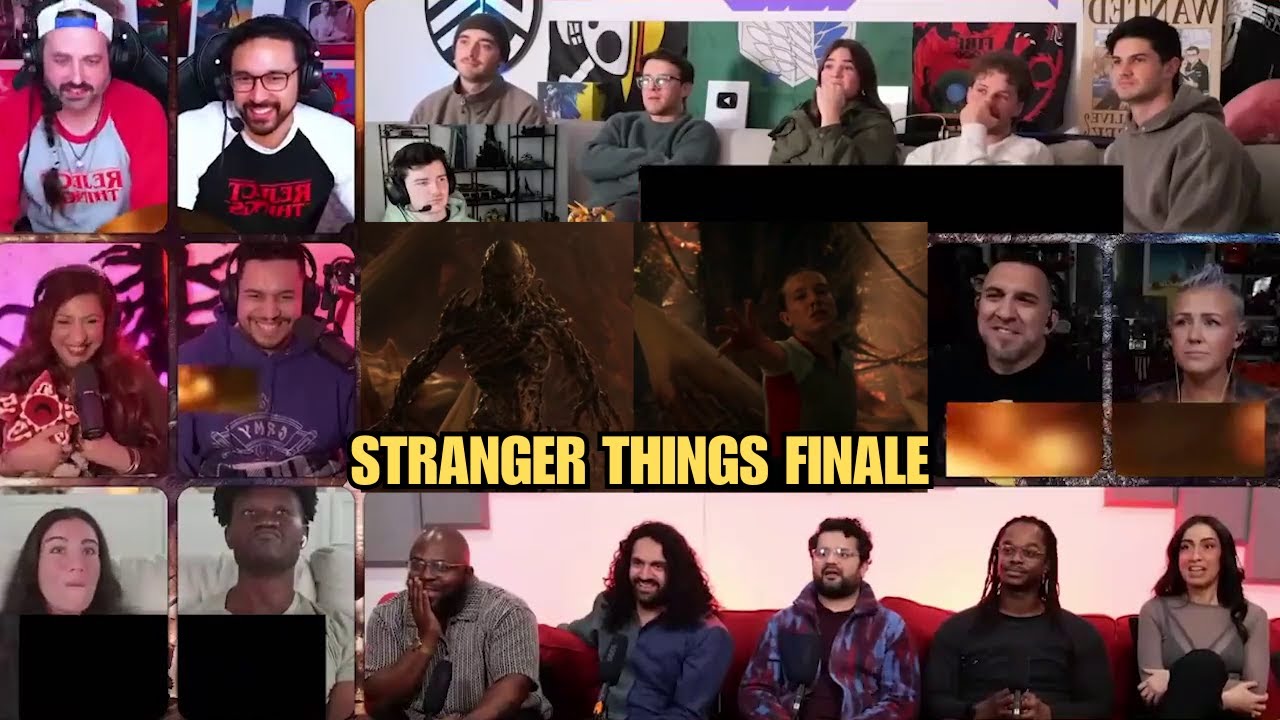 Stranger Things Season 5 Episode 8 Reaction Mashup