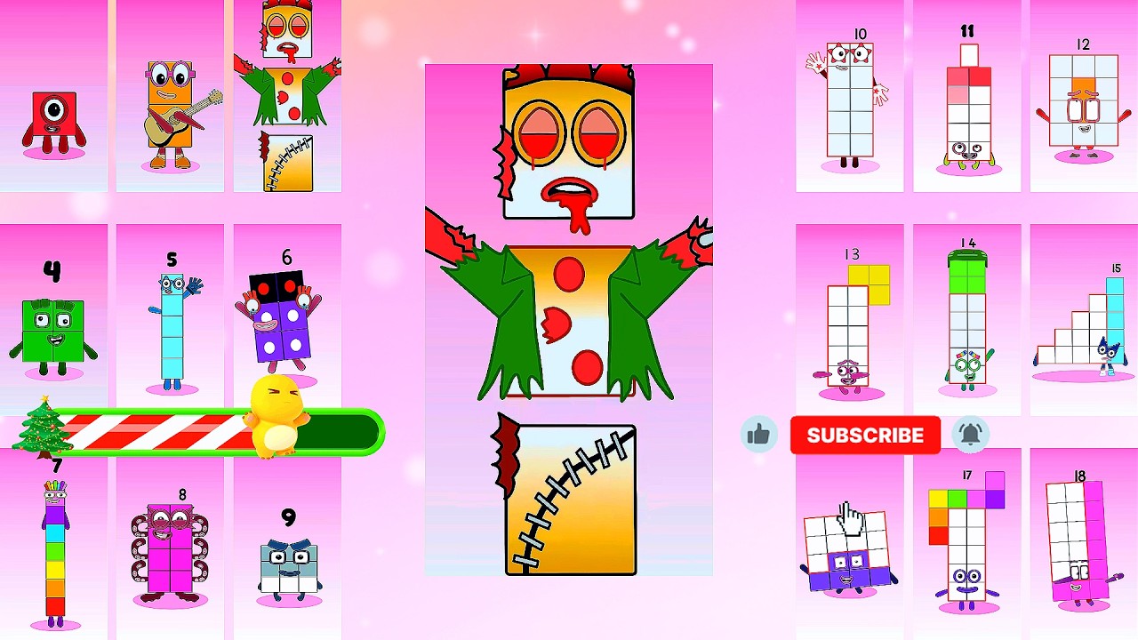 Sprunki OC Numberblocks | Compilation Incredibox #sprunki #incredibox #numberblocks