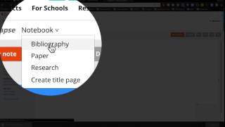 Creating notecards in Easybib 2015