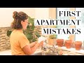 What To NOT Buy For Your First Apartment || MINIMALISM