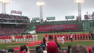 Opening Day, 2019, Fenway Park