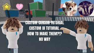 Full HOW TO MAKE CUSTOM ROBLOX UI AND CURSORS!! Update