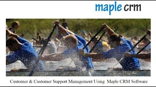 Maple CRM - Field Service Mobile Application screenshot 1