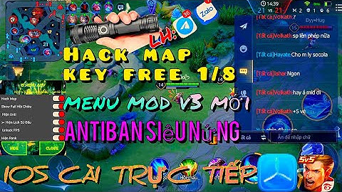 HACK MAP LIÊN QUÂN IOS & ANDROID  MÙA 31 KEY 1/8 MỚI NHẤT MENU FULL CHỨC NĂNG HỖ TRỢ LEO RANK S31