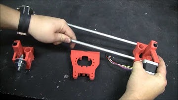 Reprap Assembly 05, X Axis