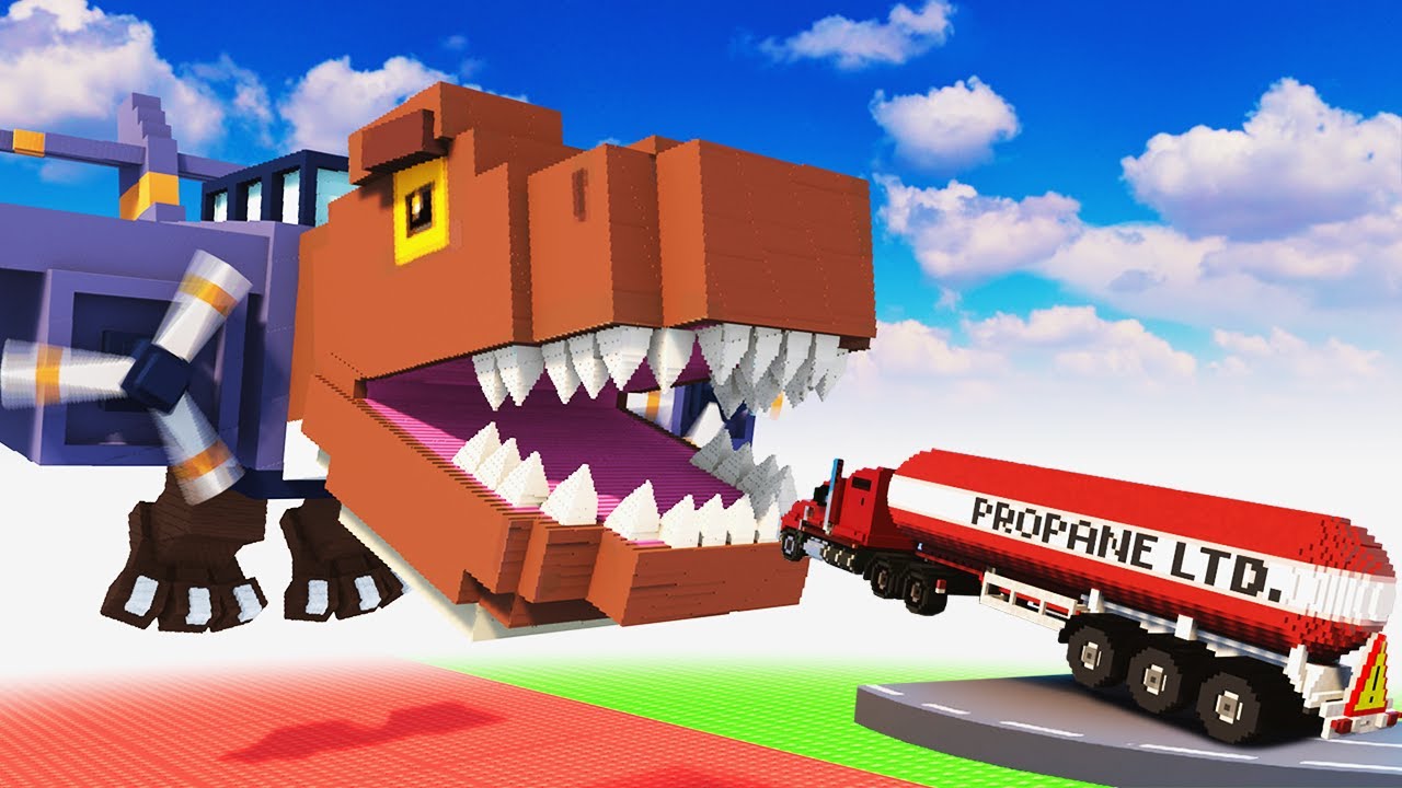 Cars vs Nuclearo Dinossauro Steal A Brainrot (Teardown)