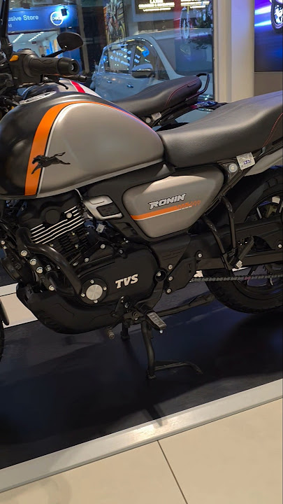 New 2025 TVS Ronin Mid - Charcoal Ember