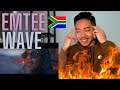 Emtee - Wave (Official Music Video) AMERICAN REACTION! South African Music 🇿🇦🔥 US / USA REACTS