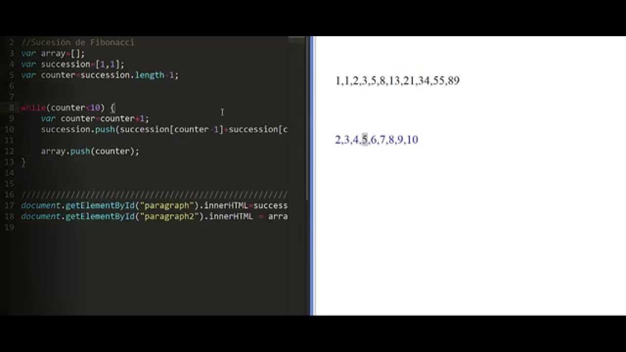 Sucesión de Fibonacci - YouTube