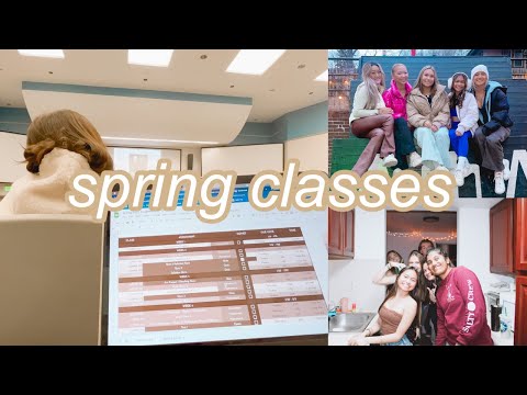 first week of spring classes @PSU vlog (sophomore year)
