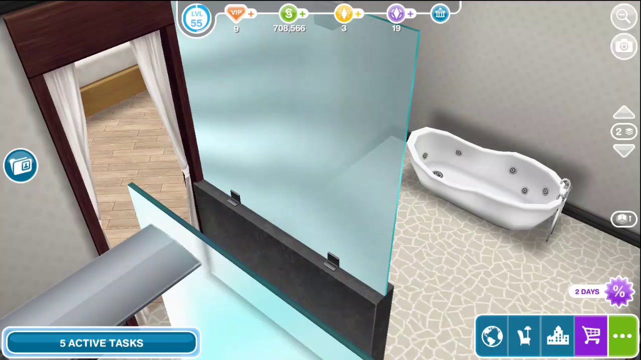 Mezzanine house Sims Freeplay YouTube