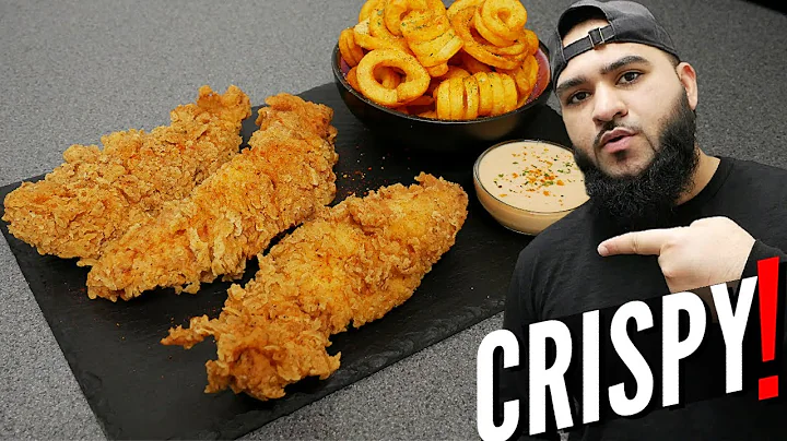 THE BEST CRISPY CHICKEN TENDERS | WITH SAUCE - DayDayNews