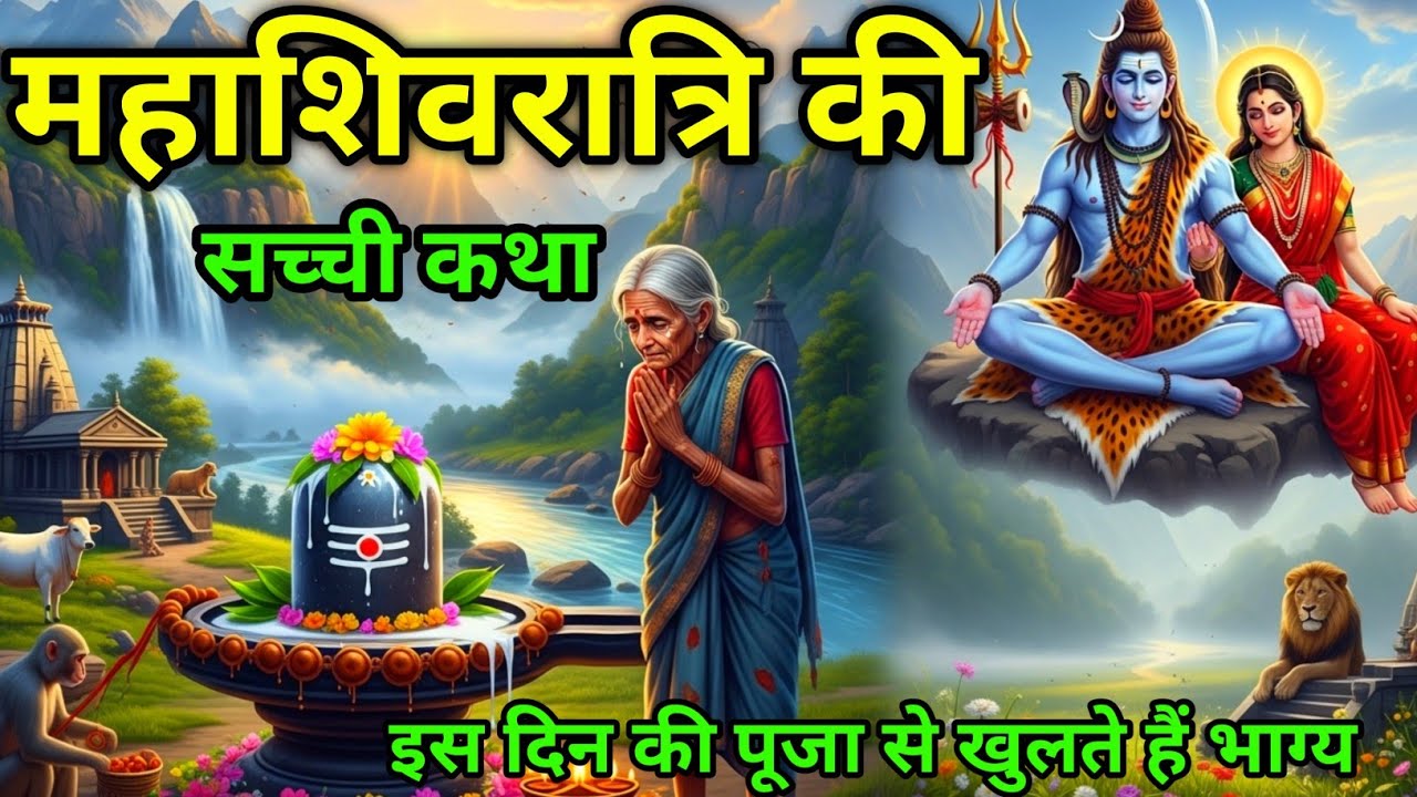 महाशिवरात्रि की सच्ची कथा| Mahashivratri Katha | Mahadev motivation Stories | #mahashivratri2026 