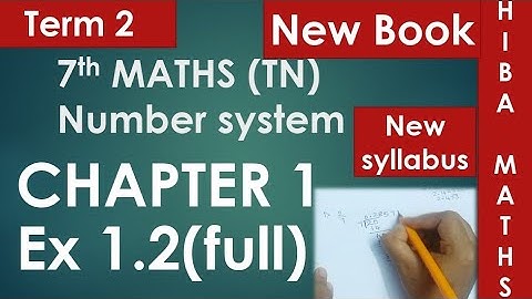 7th maths chapter 1 exercise 1.2 full answers term 2 tn samacheer new syllabus 2020-2021
