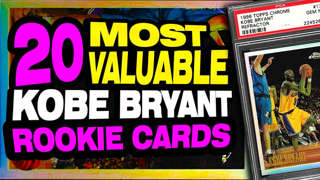 Kobe Bryant Rookie Cards (12 Best Investments, Most Valuable)