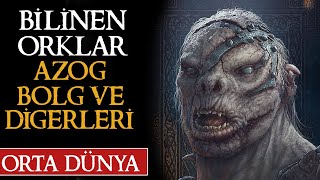 Orta Dünyada Bi̇li̇nen Orklar, Azog, Bolg Ve Diğerleri Orta Dünya Yüzüklerin Efendisi