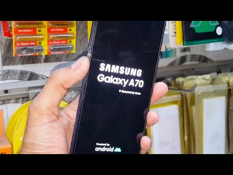 Fix Samsung A70 stuck on Samsung logo Without data save