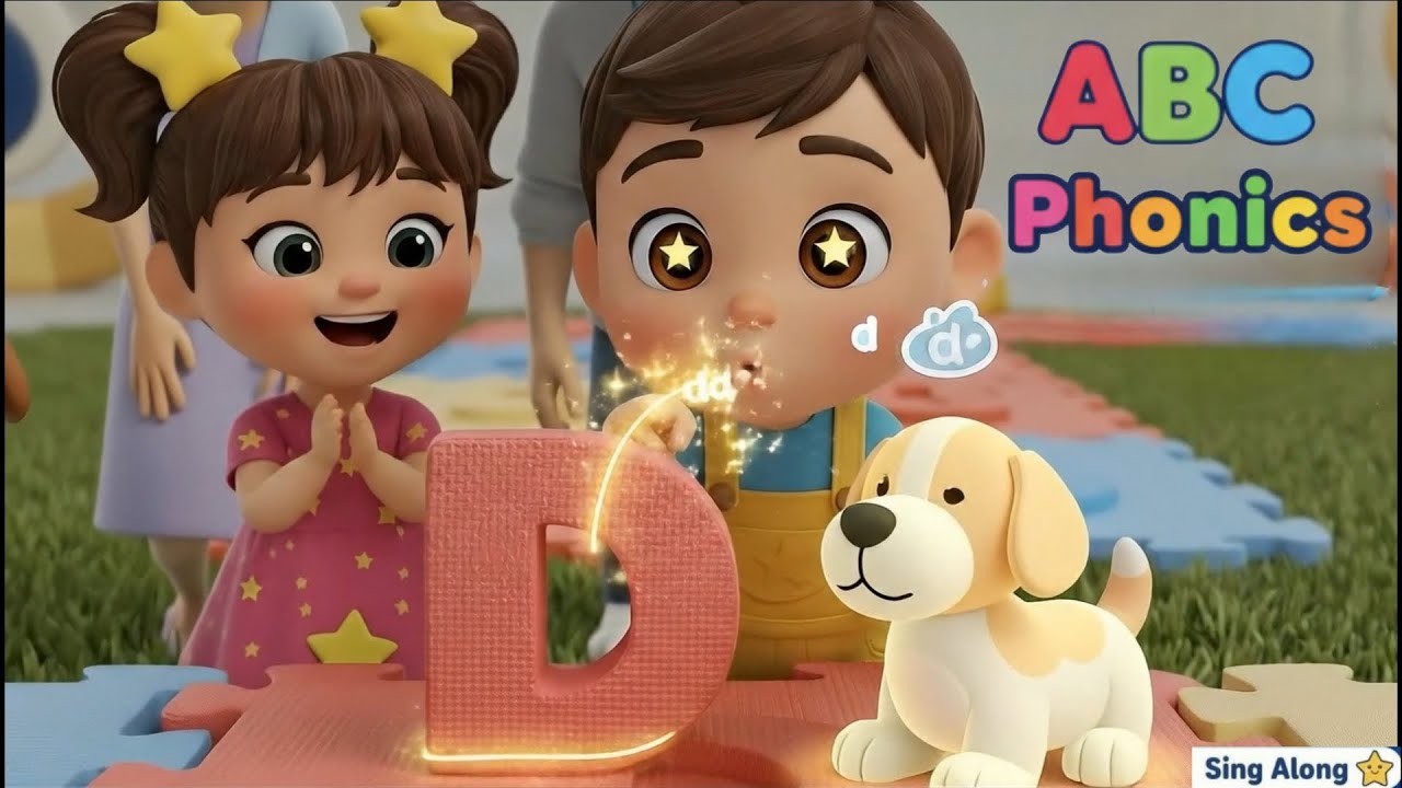 Phonics Song A–Z ⭐ Learn Letters & Sounds | Nursery Rhymes for Kids | The Little Star