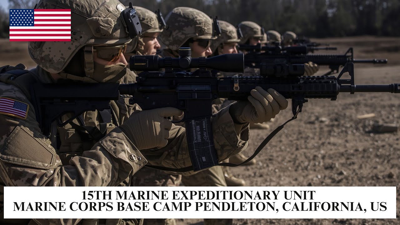US Marines Day And Night Marksmanship Training For Various Terrains