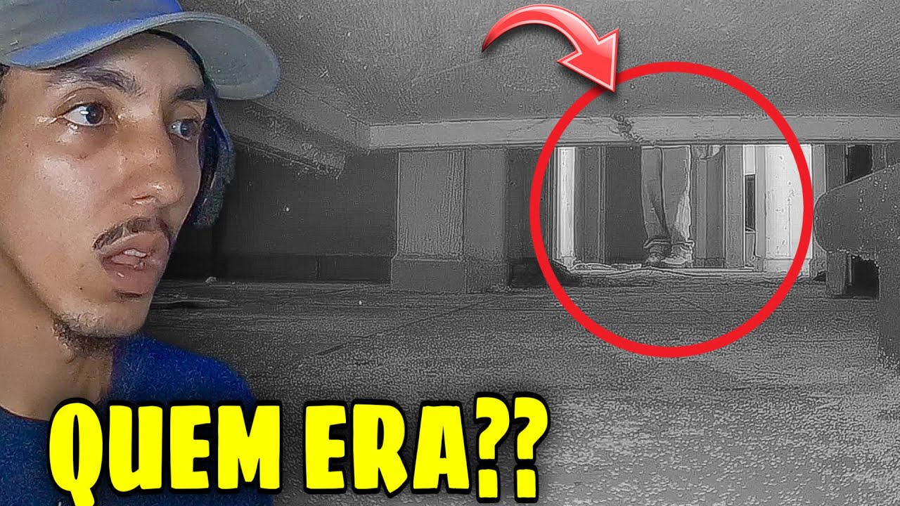 CAMERA REGISTRA PESSOA MISTERIOSA DENTRO DA CASA ABANDONADA