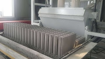 How does gypsum block machine work?Gypsum block making machine, gypsum block production line