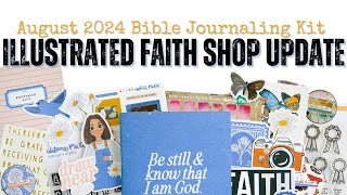UNBOXING the NEW BIBLE JOURNALING KIT from Illustrated Faith