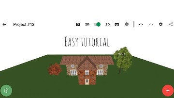 How to add a 2nd floor and roof in Planner 5D | for beginners | easy tutorial