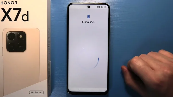 Honor X7D - First Setup