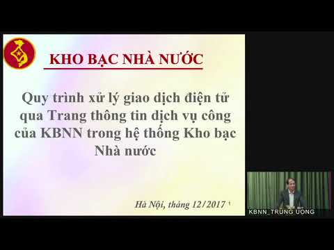 Video Video Tập huấn dịch vụ công trực tuyến Kho bạc Nhà nước - youtube