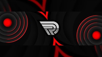 How to create an clean abstract header design | full tutorials | Twitter header | gaming header