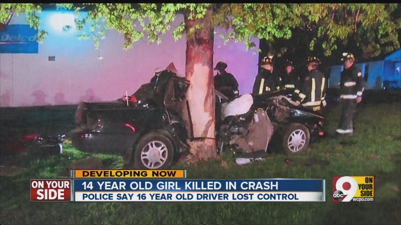 14 year old girl killed in crash - YouTube