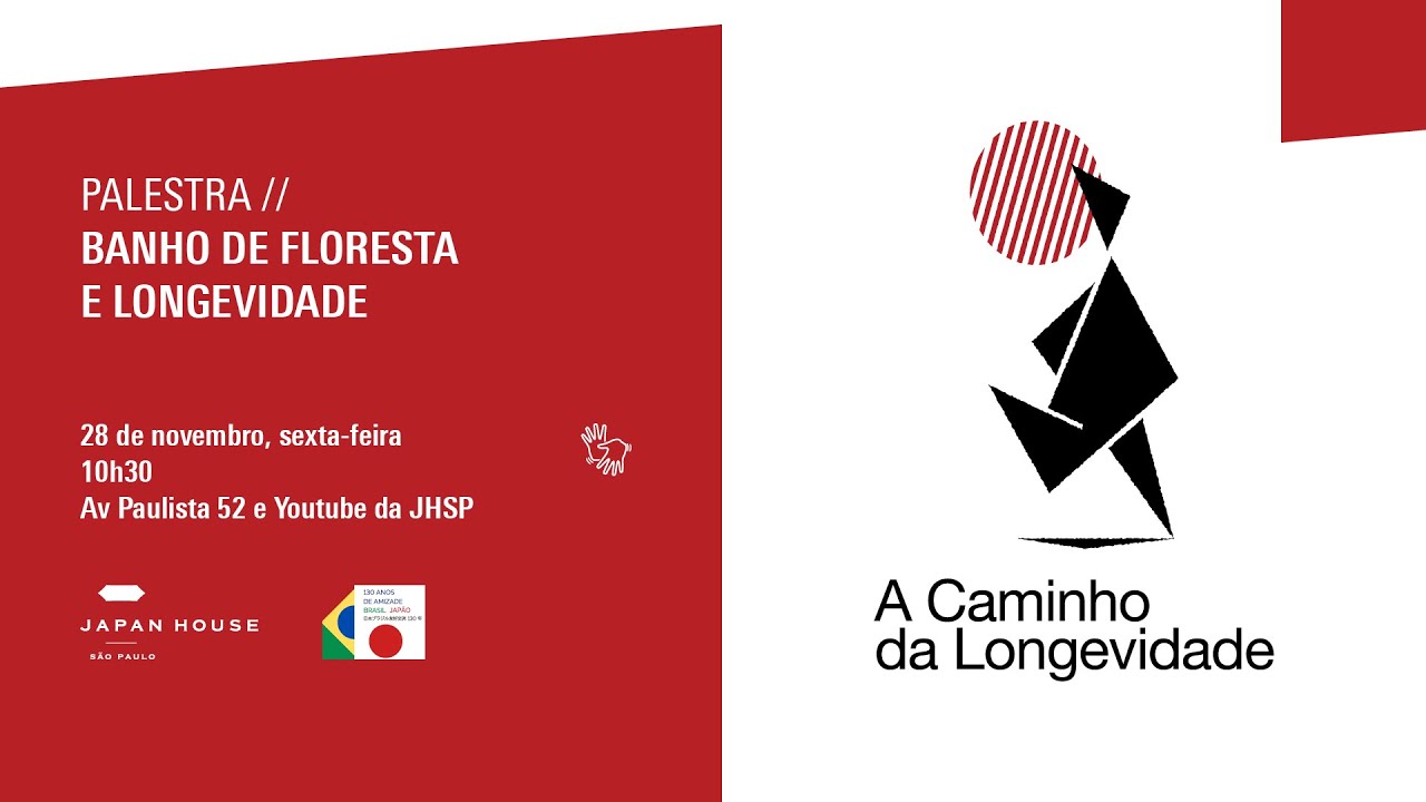 Palestra // Banho de floresta e Longevidade