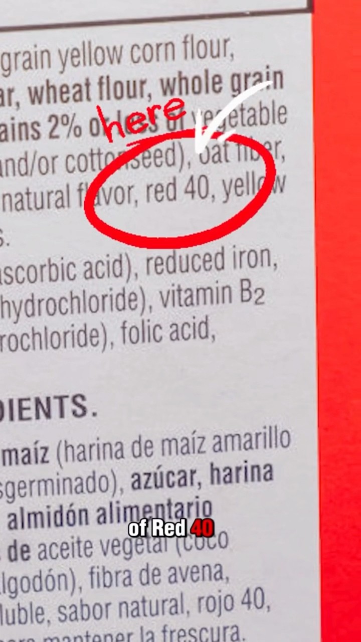 What is Red 40 and why hasn't the FDA banned it? #shorts