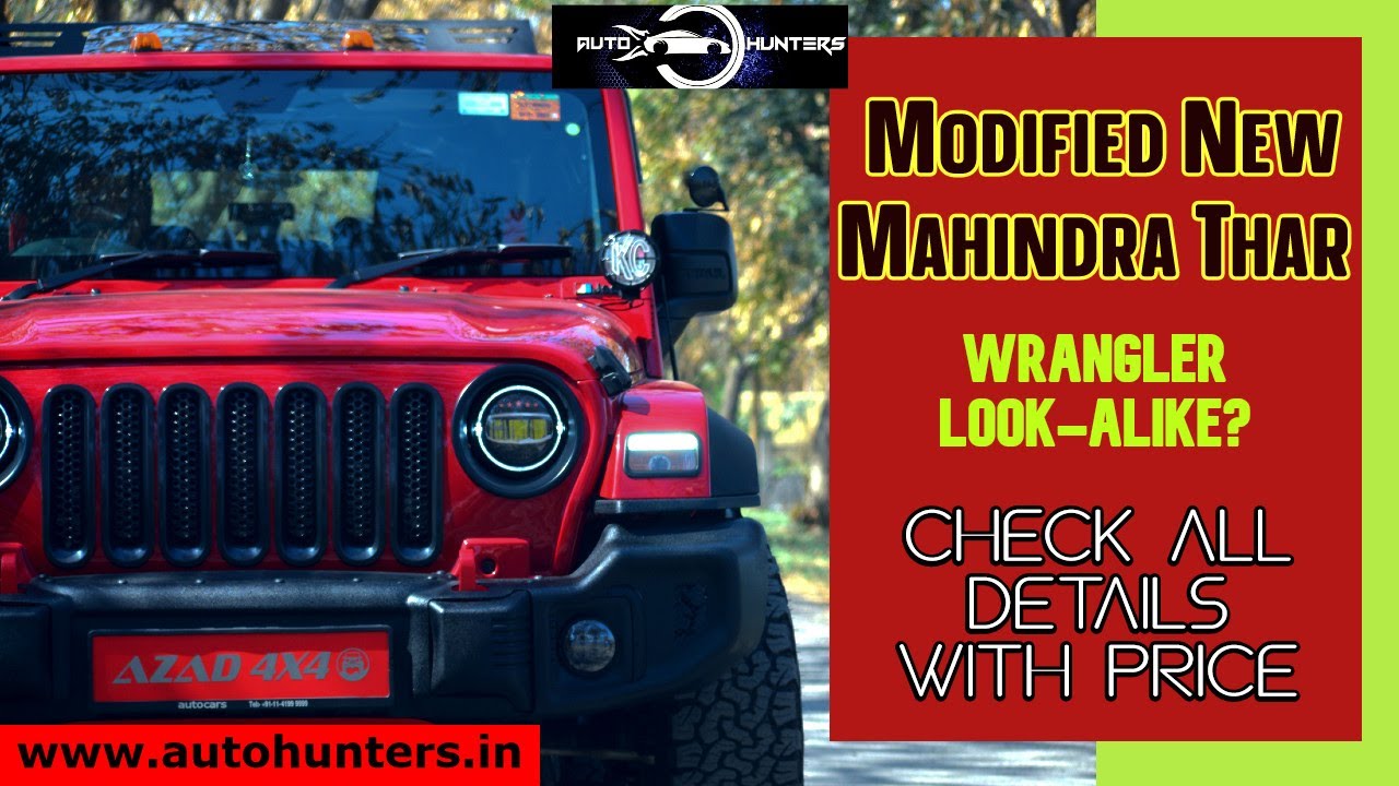 Mahindra Thar Modified In Kerala
