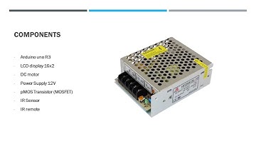 Tinkercad Circuit Design of DC Fan Speed Controller with Remote Control