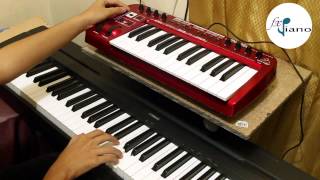 yamaha p-35 digital piano with Behringer UMX 250 alongside use DEMO