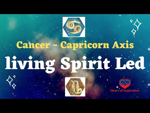 Cancer North Node - Capricorn South Node Axis | Channeled Message on