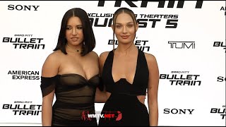 Maddie Ziegler and Mackenzie Ziegler arrive at 'Bullet Train' Los Angeles premiere