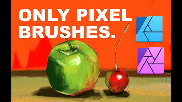 Pixel brushes in Affinity Designer or Photo (Written tutorial) #affinitydesigner #affinityphoto