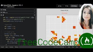 Game Of Life - AngularJS - FreeCodeCamp screenshot 1