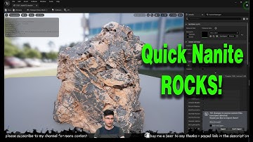 How to make Nanite Meshes for Unreal Engine 5 in Substance Painter and Blender!