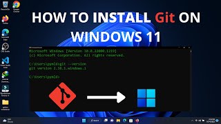 How To Install Git On Windows 11 | Installation of Git | via winget |